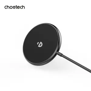 choetech 15w magnetic wireless charger with holder versatile wireless, wall & car charger (model t697 f)