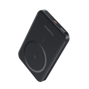 Power Bank CHOETECH 5,000mAh Ultra-Slim Magnetic– 20W PD Fast Charge (Black)