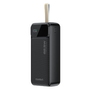 Power Bank CHOETECH 40,000mAh Ultra-High Capacity– 22.5W PD Fast Charge with LED Display