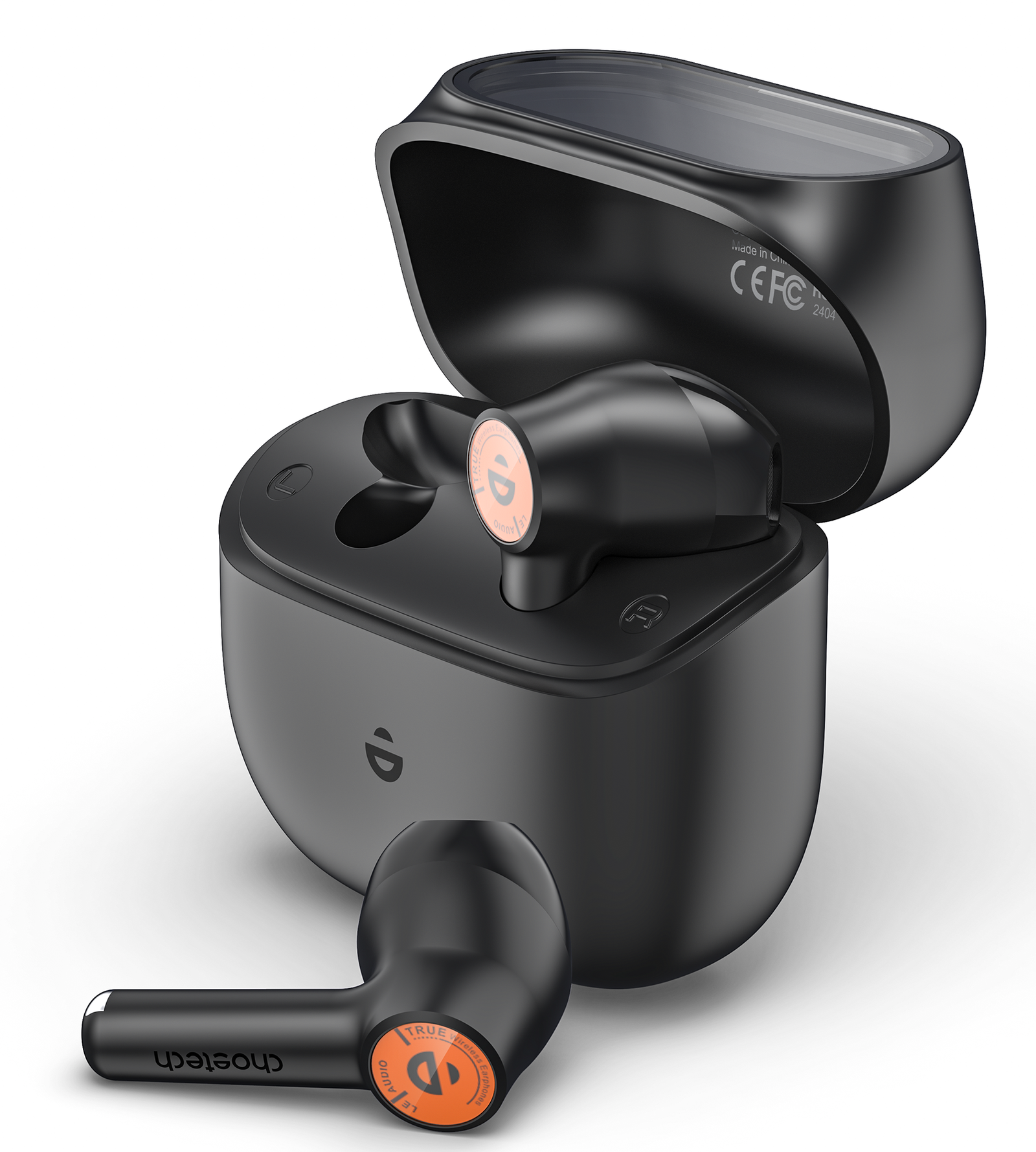9 Choetech BH-T19 EyeAura Minion wireless TWS in-ear Bluetooth 5.3 IPX4 headphones - black